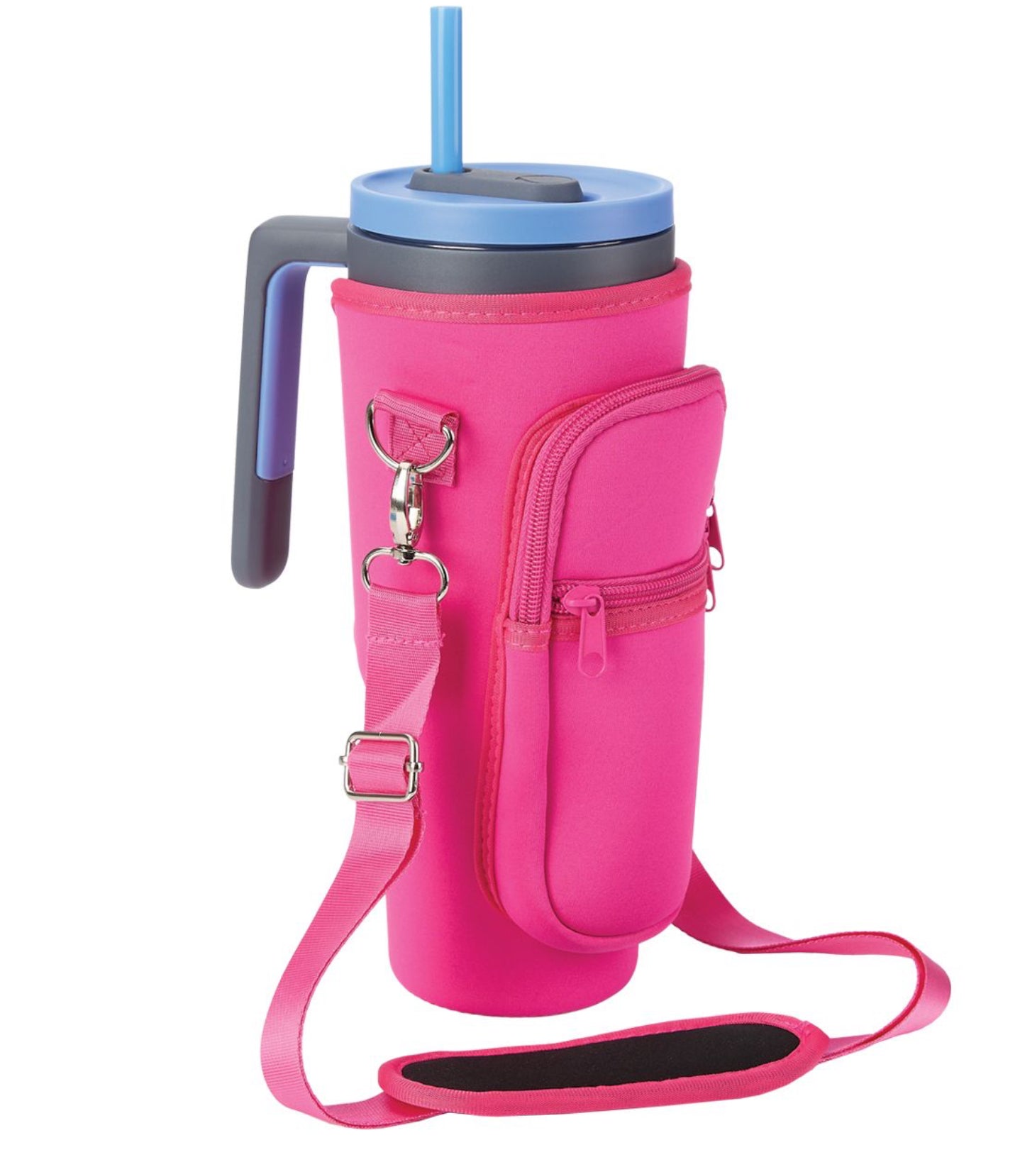 Tumbler Holder with Shoulder Strap