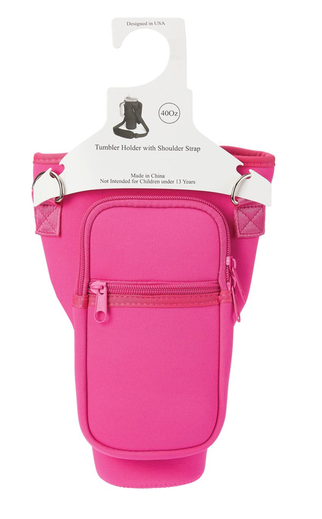 Tumbler Holder with Shoulder Strap